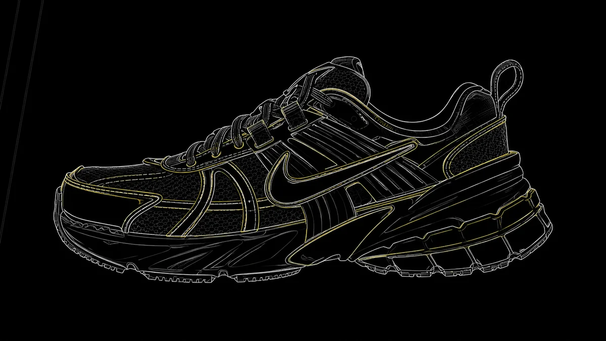 Кроссовки Nike V2K RUN BLACK — пример закупки из Китая